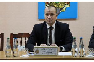 Начальник Академии МВД посетил Молодечненский РОВД
