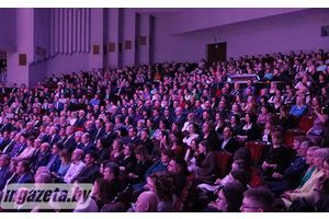 Праздник продолжился в большом зале Дворца культуры!