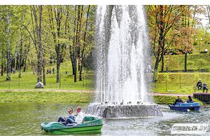 Да адкрыцця сезона фантанаў амаль усё гатова
