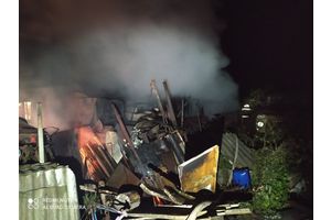 Пожары в деревнях Красное и Поречье.