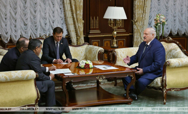 Лукашенко видит возможность в разы нарастить товарооборот Беларуси с Индией