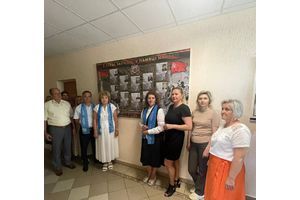 В КУП «Молодечноводоканал» состоялось открытие стенда «В строю всегда, в памяти навечно» под эгидой Белорусского фонда мира