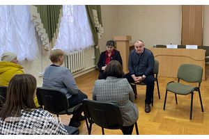 Самое главное - встречи и общение с населением 
