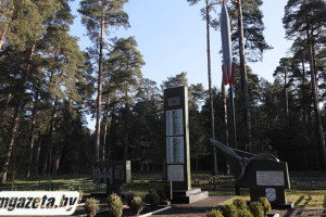 Участники субботника благоустроили мемориал