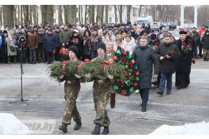 В Молодечно почтили память воинов-интернационалистов