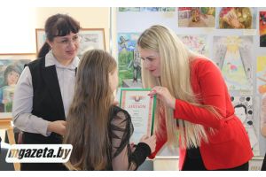 В Молодечно чествовали юных художников