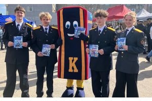 Воспитанники военно-патриотических клубов Молодечно приняли участие в дне открытых дверей в УВД Миноблисполкома