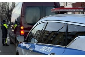 Маршрутный транспорт на контроле ГАИ