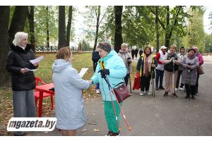 Республиканский марафон по скандинавской ходьбе состоялся в Молодечно