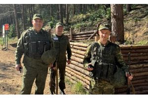 В Молодечненском районе проходит плановый учебный сбор с военнообязанными, призванными из запаса в состав территориальных войск