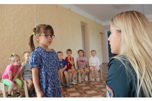 В гости к малышам с правилами безопасности!