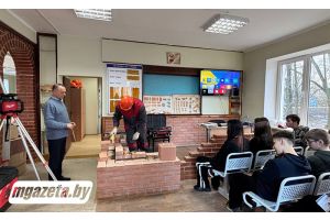 На базе Центра компетенций Молодечненского государственного колледжа состоялся республиканский проект «Учащийся на день»