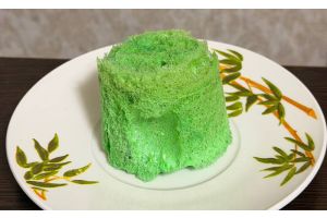 Съедобный мох для украшения куличей