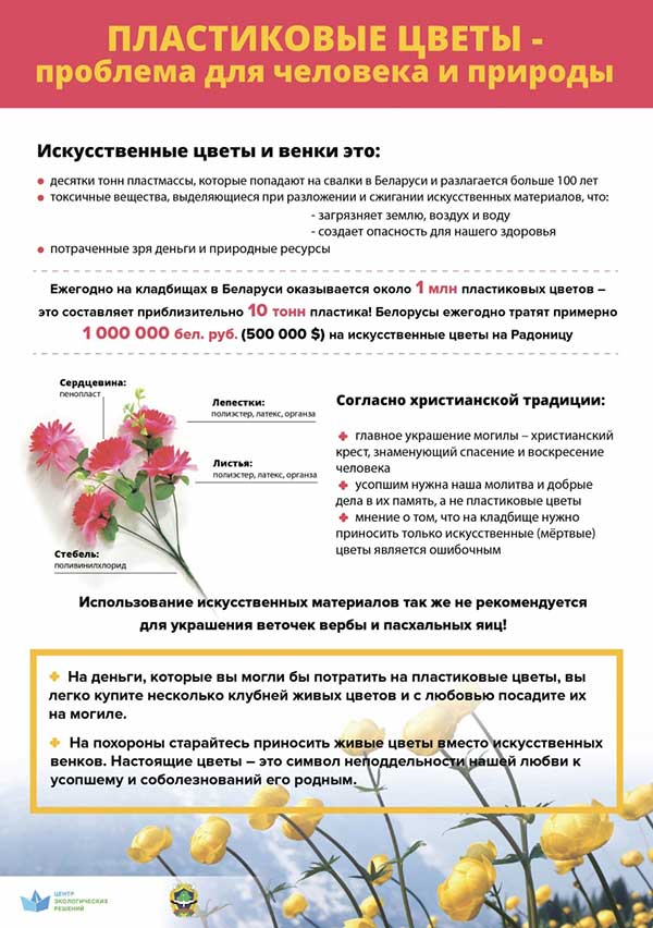 искусственные цветы